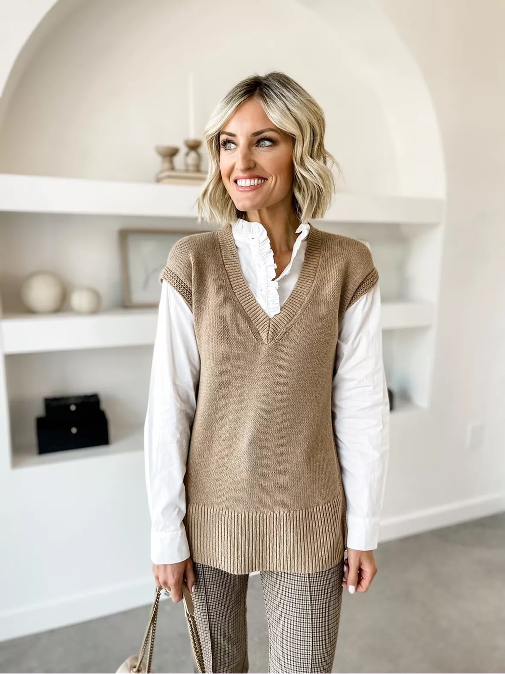 Loft Layered Preppy Sweater